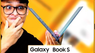 Nem iria fazer video desse NOTEBOOK! Mas mudei de ideia! EXTRA FINO! Galaxy Book S