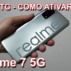 REALME 7 5G - USB OTG - COMO ATIVAR - PORTUGUÊS