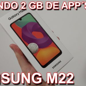 SAMSUNG GALAXY M22 - LIMPANDO APPS - 2 GB