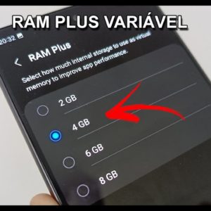 ONE UI 4.1 -  RAM PLUS VARIÁVEL